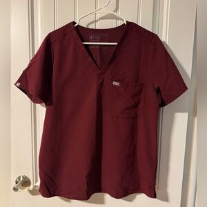 Figs Catarina scrub top L